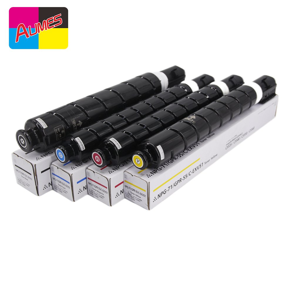 Wholesale NPG71 C-EXV51 GPR55 Toner Cartridge G71 GPR-55 For Canon IR Advance ADV C5535 C5540 C5550 C5560 Refill Toner Copier