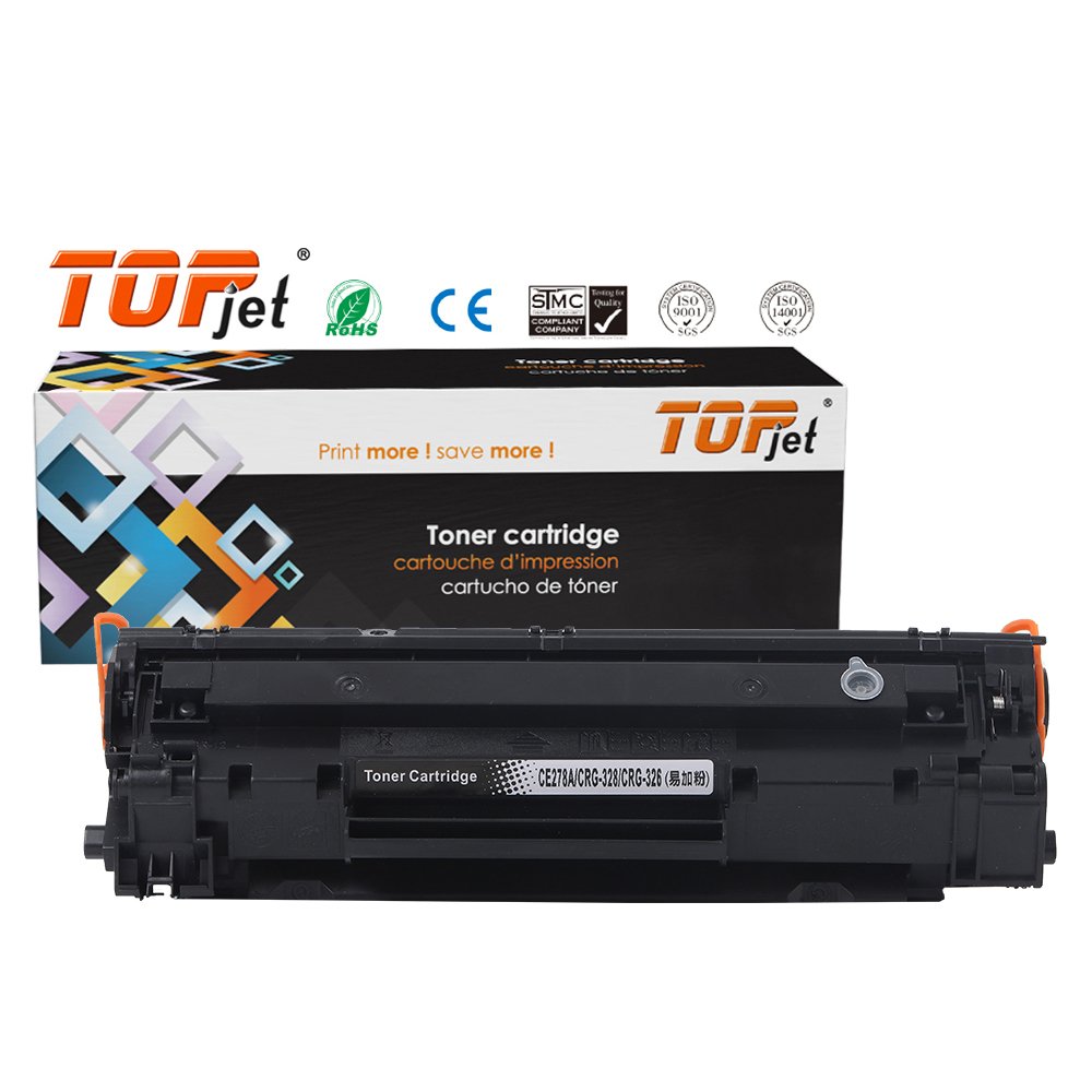 Topjet Factory CE278A 278A 278 78A Universal Laser Toner Cartridge Compatible For HP LaserJet P1566 P1567 P1568 Printer