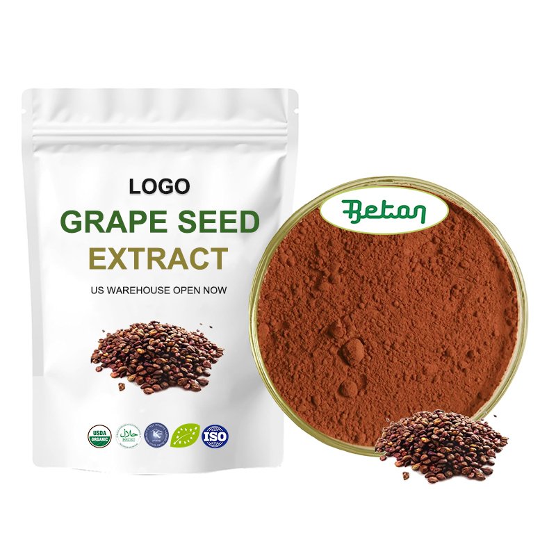 Beton Supply Water Extraction Opc French Grape Fruit Red Seed Extract Pure 95% Grapeseed Grape Seed Extract Powder Polyphenol