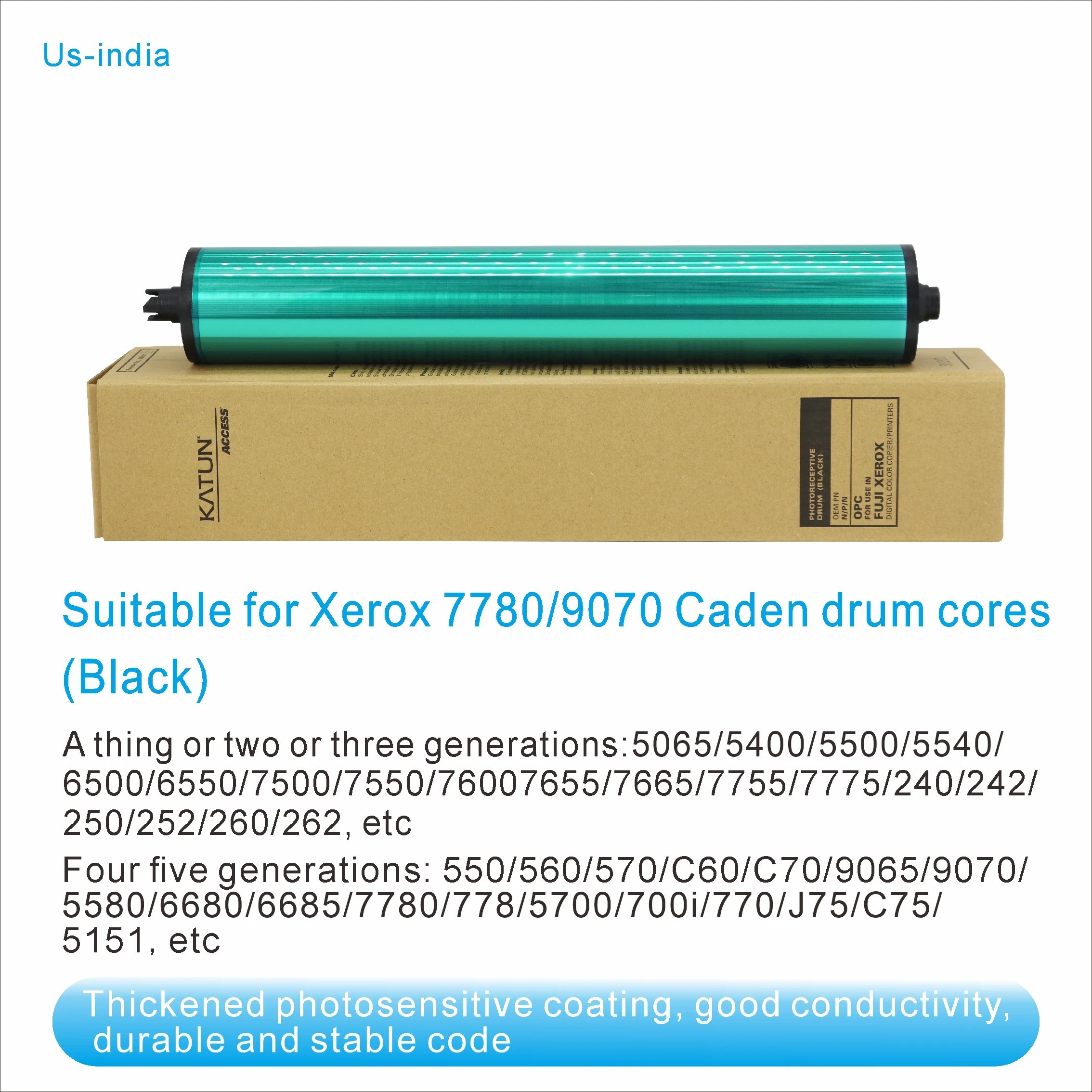 013R00655 013R00656 CT350777 700i Xerox7780/9070 Caden Drum Corethick-Coated Drum Core, No Color Bias, Long Life