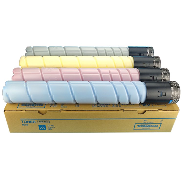 Factory Wholesale Compatible copier TN512 Toner Cartridge For Konica Minolta Bizhub C454/554 Cartridges laser toner cartridges