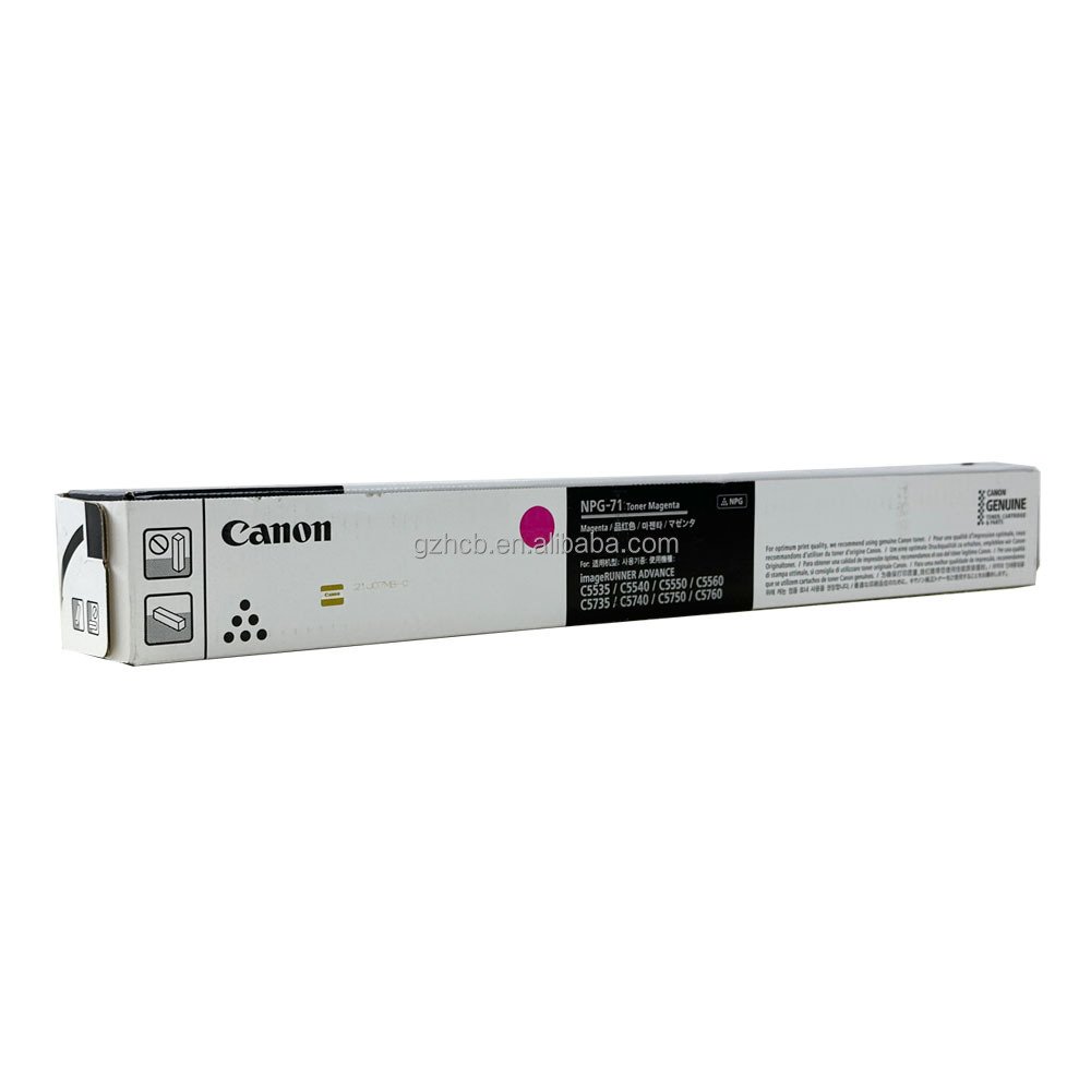NPG-71 NPG71 Original for Canon IR ADVANCE C5535 C5540 C5550 C5560 C5735 C5740 C5750 C5760 Toner Cartridge