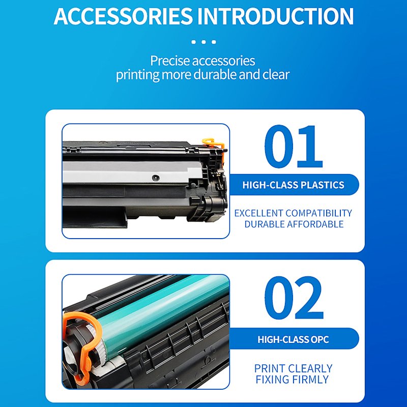 Toner Cartridge Compatible For HP 85A 59A 106A 12A 05A 36A 79A 17A 26A 83A 35A 55A 78A 80A 76A 30A Canon CRG912 35A 36A 85A 78A