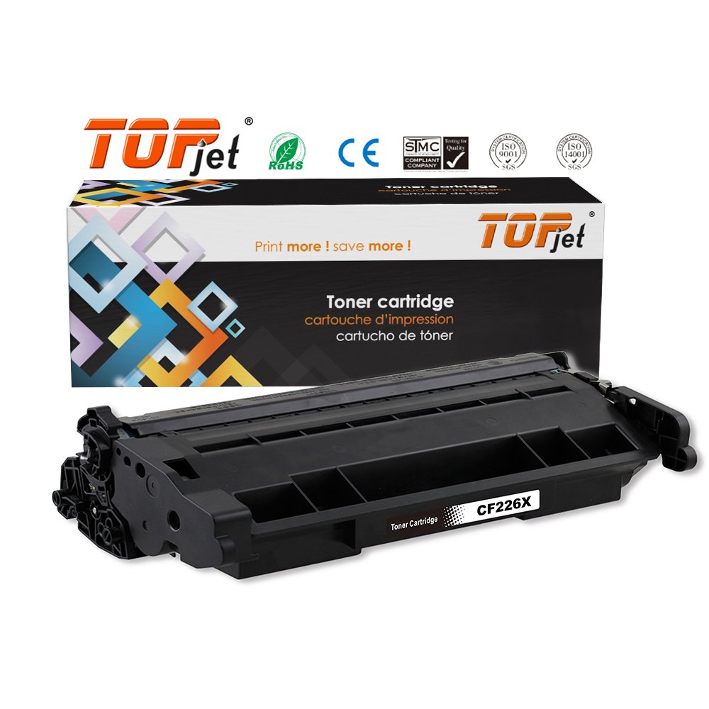 Topjet CF226X CF226 226X 26X Tonerkartusche Toner Cartridge Compatible For HP LaserJet Pro MFP M426dw 426fdn 426fdw Printer