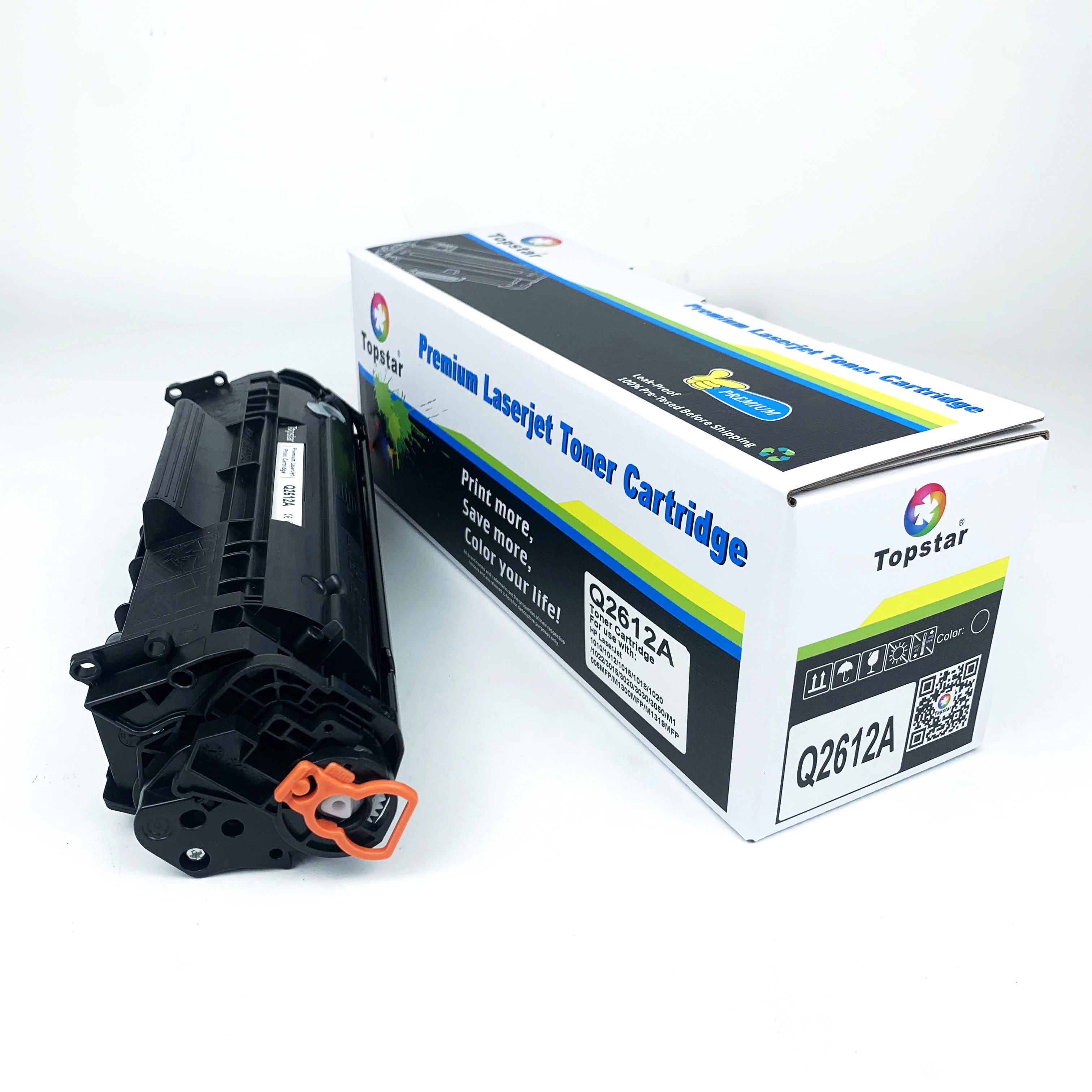 Topstar Popular Q2612A 2612A 12A Compatible Printer Toner Cartridges for HP Laserjet 1010/1012/1018/1015/3030/3020/3015/1020