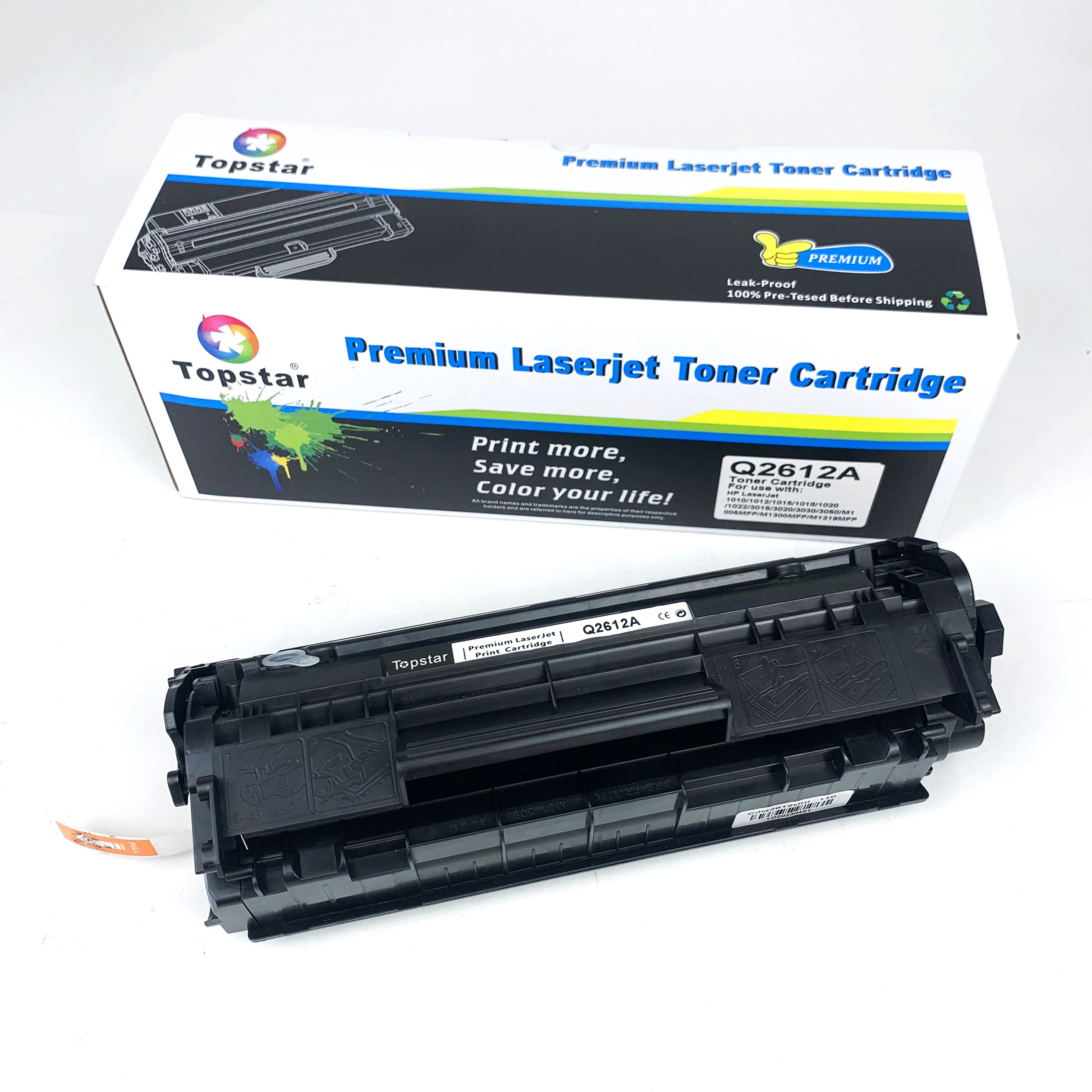 Topstar Popular Q2612A 2612A 12A Compatible Printer Toner Cartridges for HP Laserjet 1010/1012/1018/1015/3030/3020/3015/1020