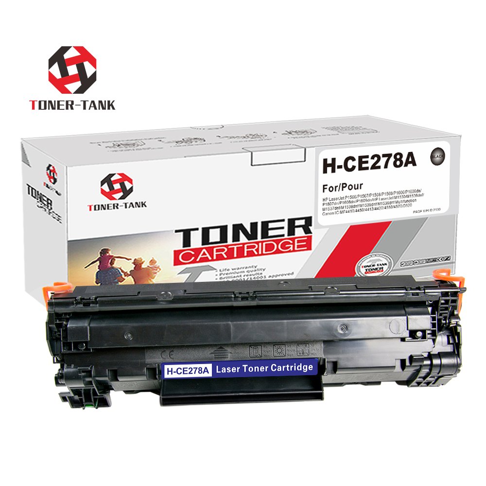 TONER TANK CE 278A CE278A 78A 278A 78a compatible toner cartridge for hp laser DCP1519 1510 HL1212W printer