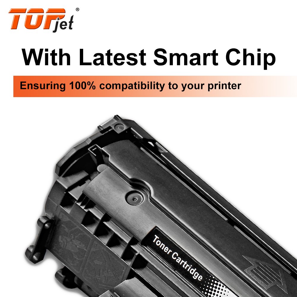 Topjet Zhuhai Factory Q2612A 2612A 2612 12A Black Laser Toner Cartridge Compatible For HP 1010 1012 1015 1018 1020 1022 1022n