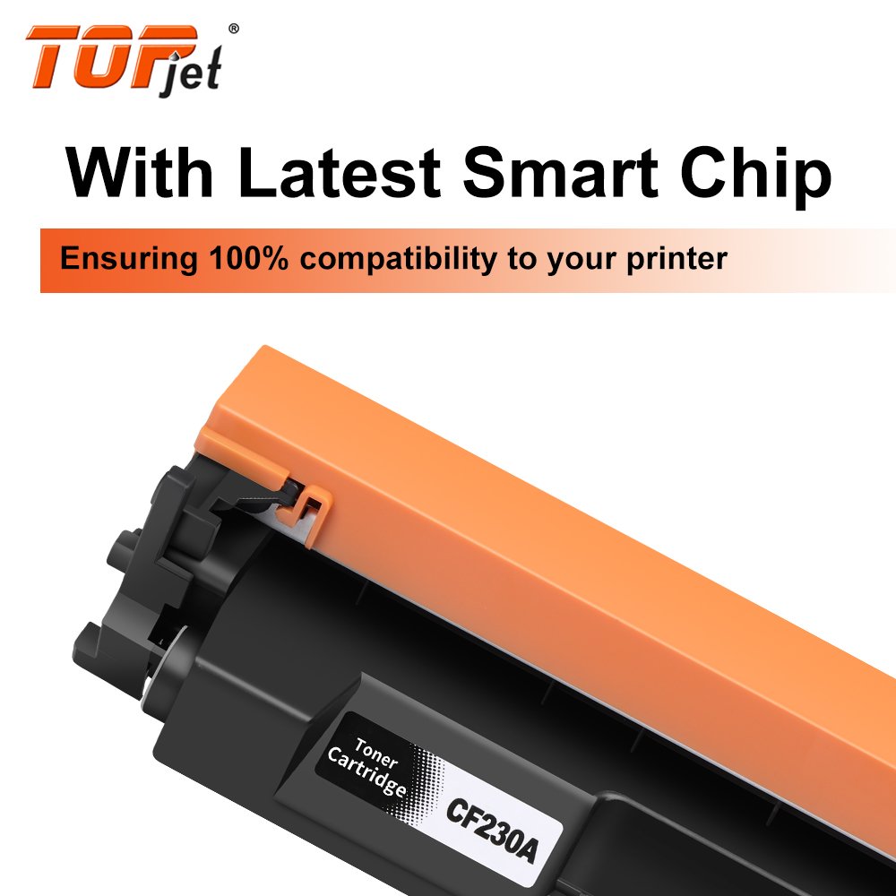Topjet Wholesale Premium CF230A CF230 230A 30A Black Toner Cartridge Compatible For HP LaserJet M203 M203dn M203dw Printer