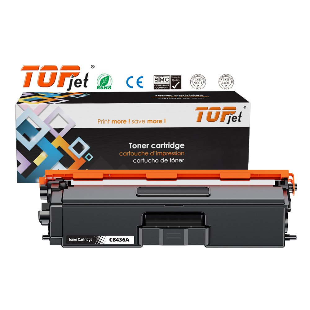 Topjet Toner Factory CB436A 436A 436 36A Laser Toner Cartridge Universal Compatible For HP LaserJet P1500 1505 1522 Printer