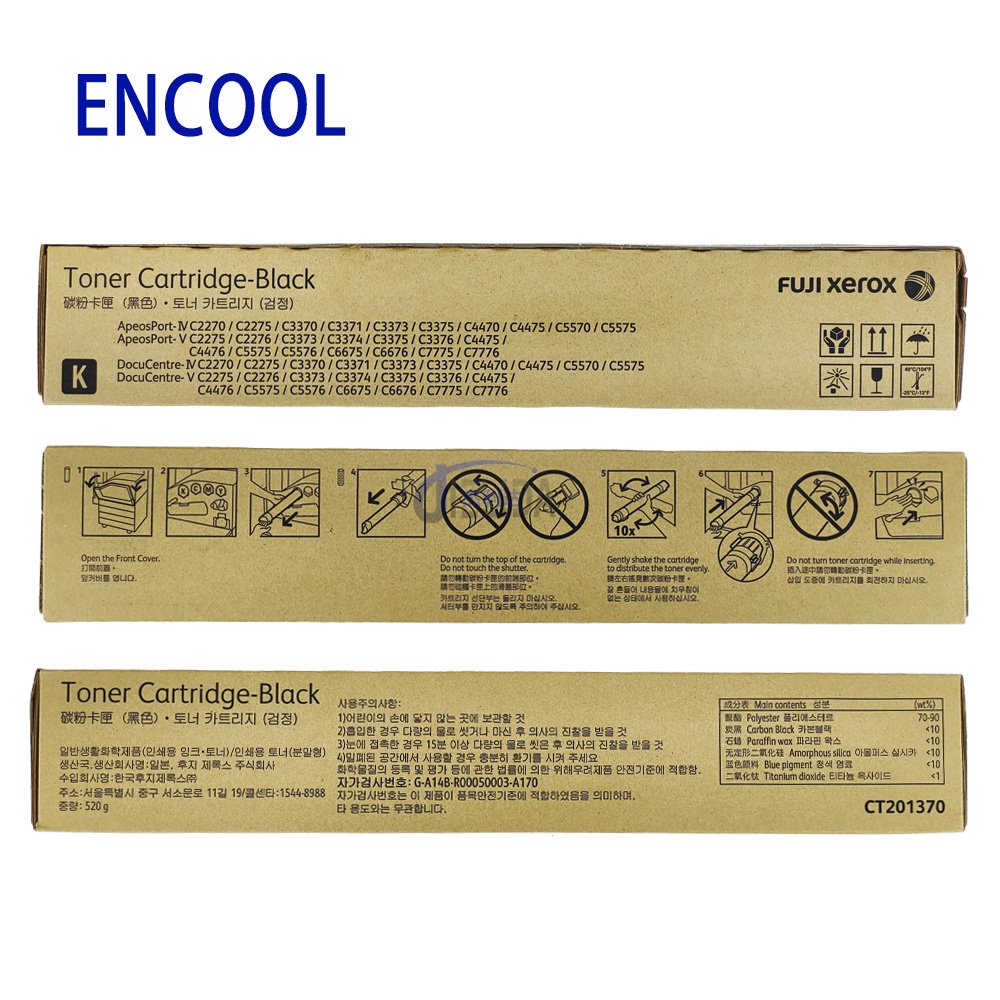 Original for Xerox Toner Black CT201370 2270 2275 3370 3371 3375 4470 4475 5570 5575 Toner Original Fujixerox