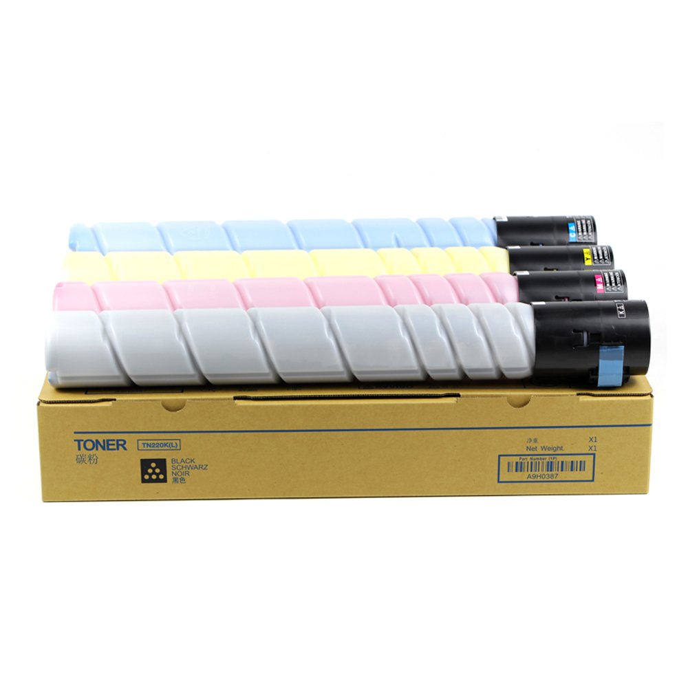 Genuine Compatible Konica Minolta TN220 TN221 Toner For Konica Minolta Bizhub C221 C281 C227 C287 C7528 Copier Toner Cartridge