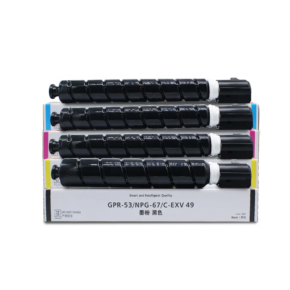 Npg67 Gpr53 Exv49 Japan Toner Cartridges Compatible Toner Powders For Canon Copiers Ir-adv C3520 C3525 C3530