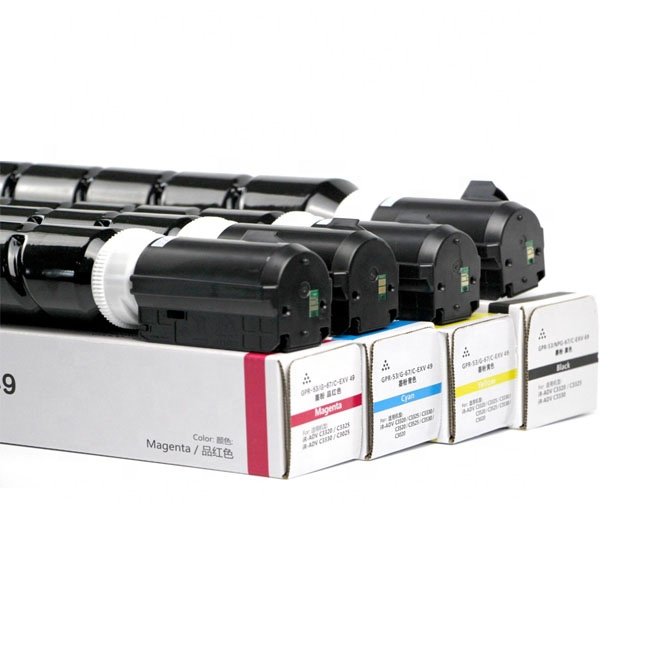 Npg67 Gpr53 Exv49 Japan Toner Cartridges Compatible Toner Powders For Canon Copiers Ir-adv C3520 C3525 C3530