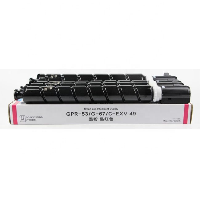 Npg67 Gpr53 Exv49 Japan Toner Cartridges Compatible Toner Powders For Canon Copiers Ir-adv C3520 C3525 C3530