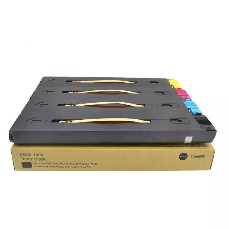 Compatible Copier Machine DC240 WC 7755 7765 Toner Cartridge for Xerox WorkCentre 7655 7665 7675 7755 7765 7775