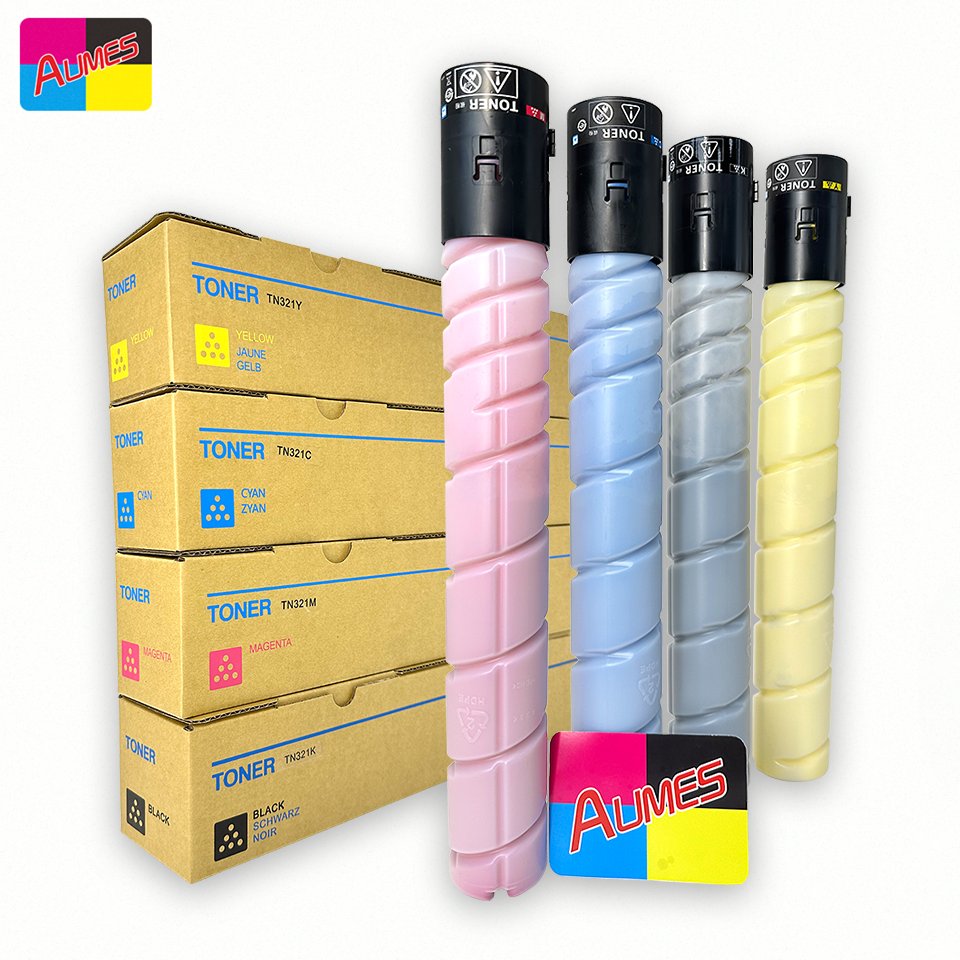 Bizhub TN321 TN 321 Toner Cartridge With Chemical Toners For Konica Minolta C224 C364 C284 C7822 C7828 Compatible Cartridges