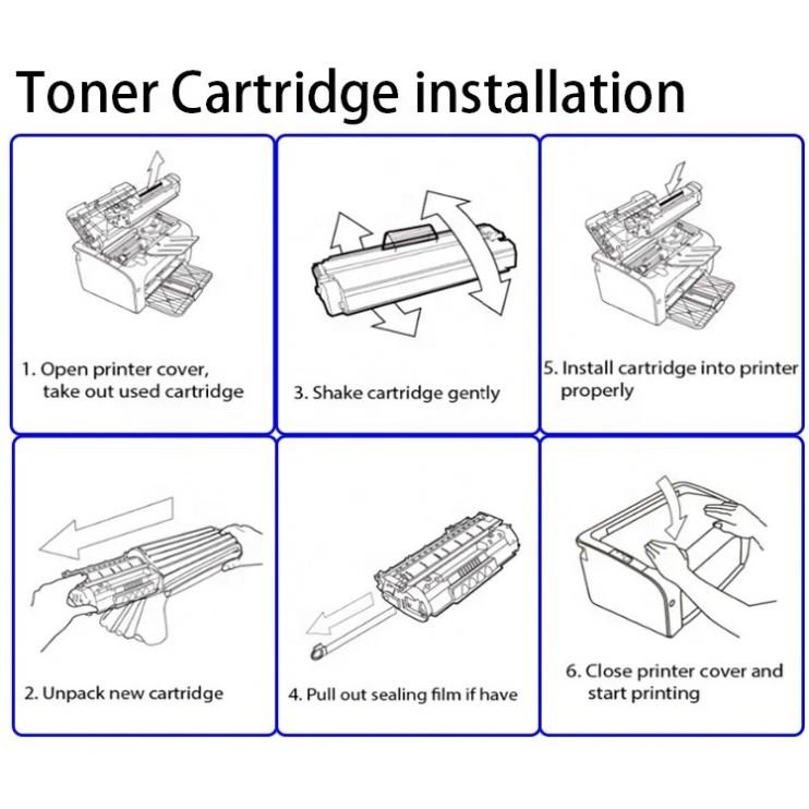 508X Compatible Toner Cartridges for HP LaserJet Enterprise MFP M577C M577 CF360X Printer Cartridge