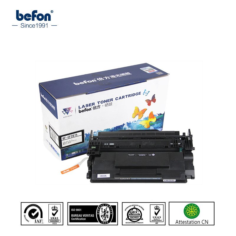 HP Compatible CF287A Laser Toner Cartridge Chip Toner for Printer UseH-P LaserJet Enterprise M506dn/M506n/M506x