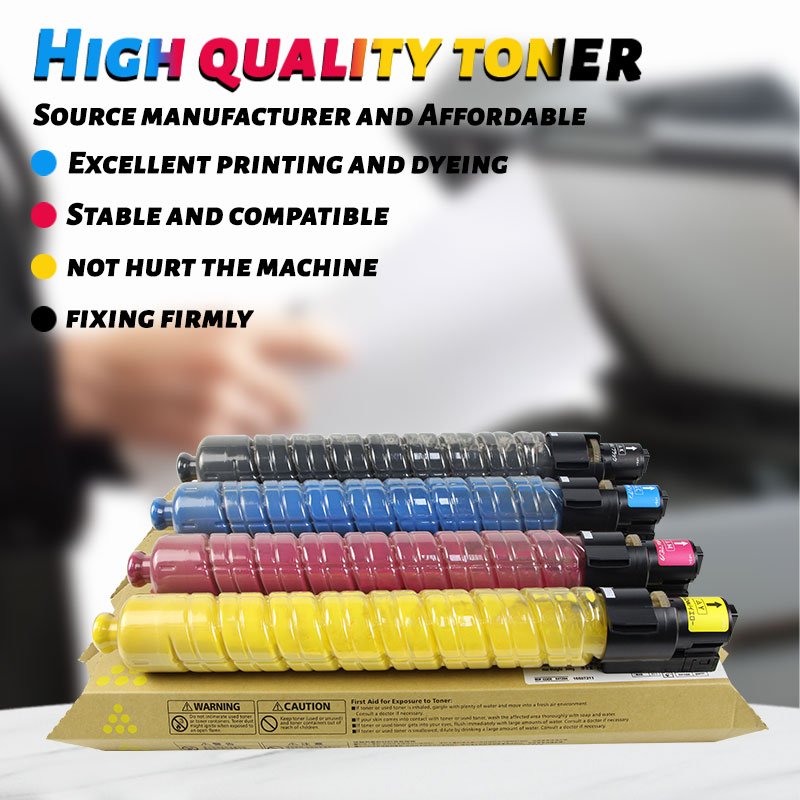 Compatible Aficio MP C2800 C3300 3001 3501 Lanier LD 528C 533 630 635C for Ricoh MPC3501 printer toner cartridge