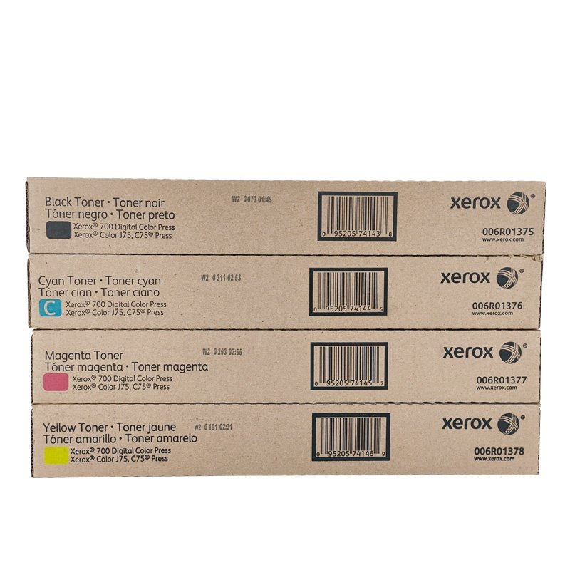 C75 J75 C700 700 75 Color Toner Version Toner Cartridge Original Asian USA for Xerox 006R01379 006R01380 006R01381 006R01382