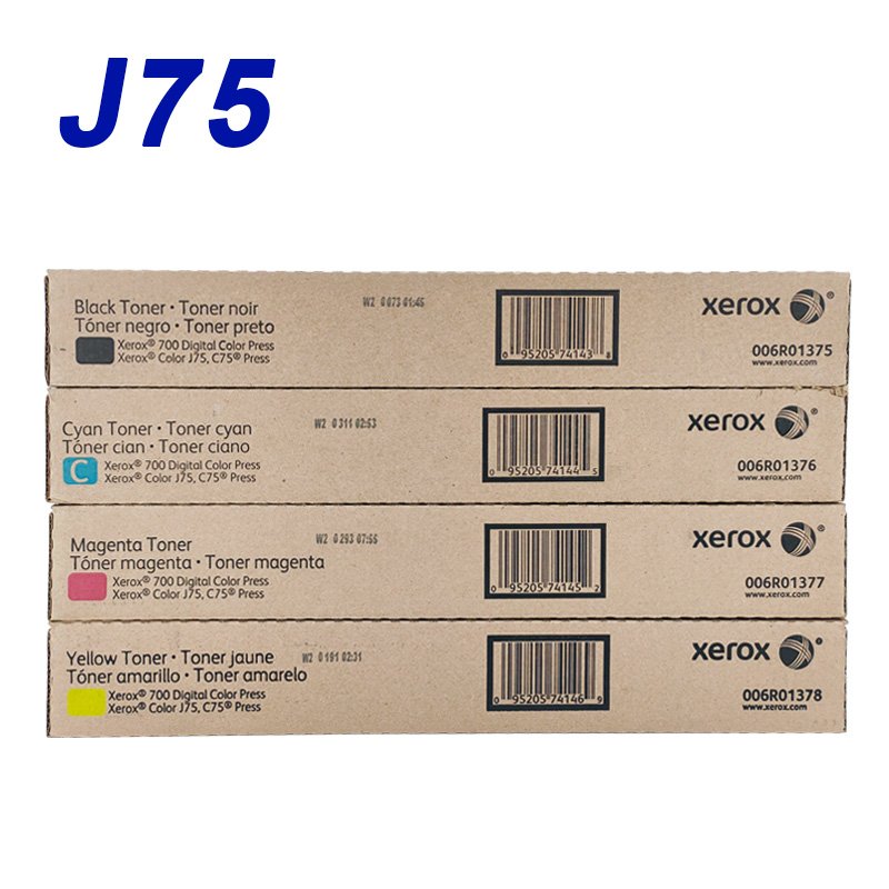 C75 J75 C700 700 75 Color Toner Version Toner Cartridge Original Asian USA for Xerox 006R01379 006R01380 006R01381 006R01382