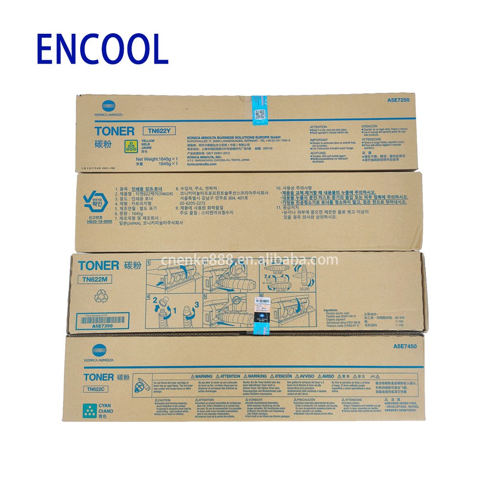 Original Tn622 Konica Minolta Accuriopress C1085 C1100 Toner Cartridge Bizhub C1085 C1100 C6110 C6085 tn622 A5E7150