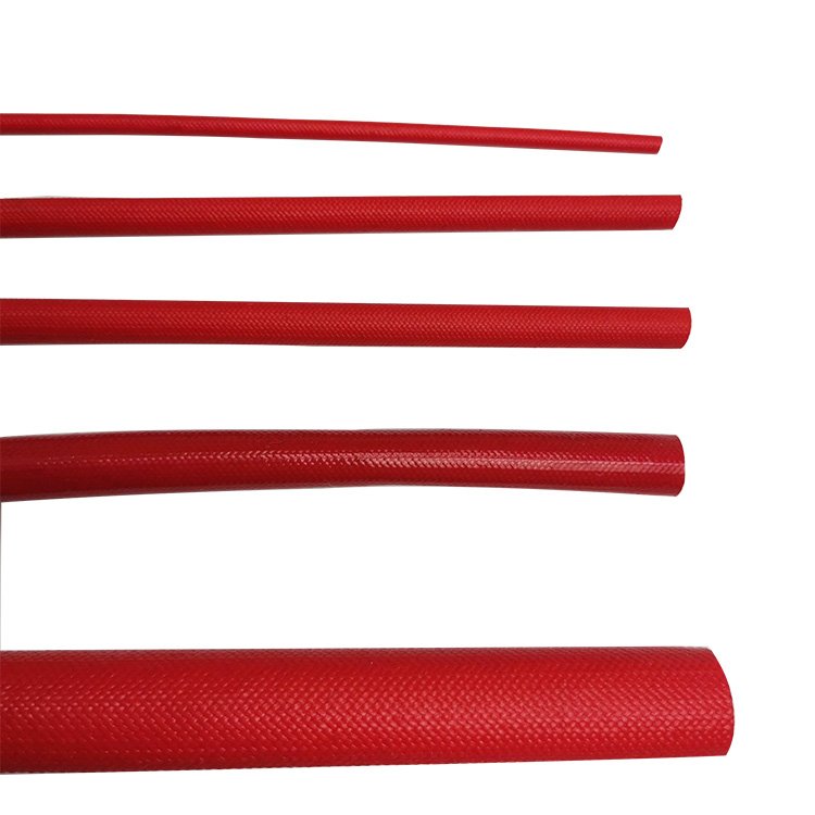 High Temperature Insulation Sleeving Heat Treated Fiberglass Sleeve For Electrical Motor