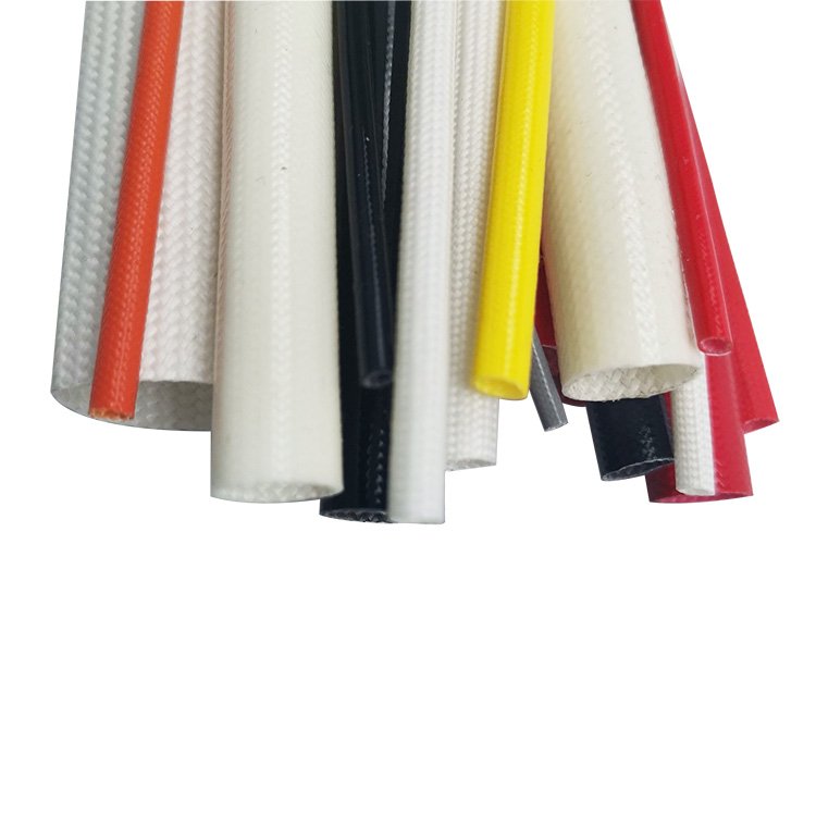 High Temperature Insulation Sleeving Heat Treated Fiberglass Sleeve For Electrical Motor