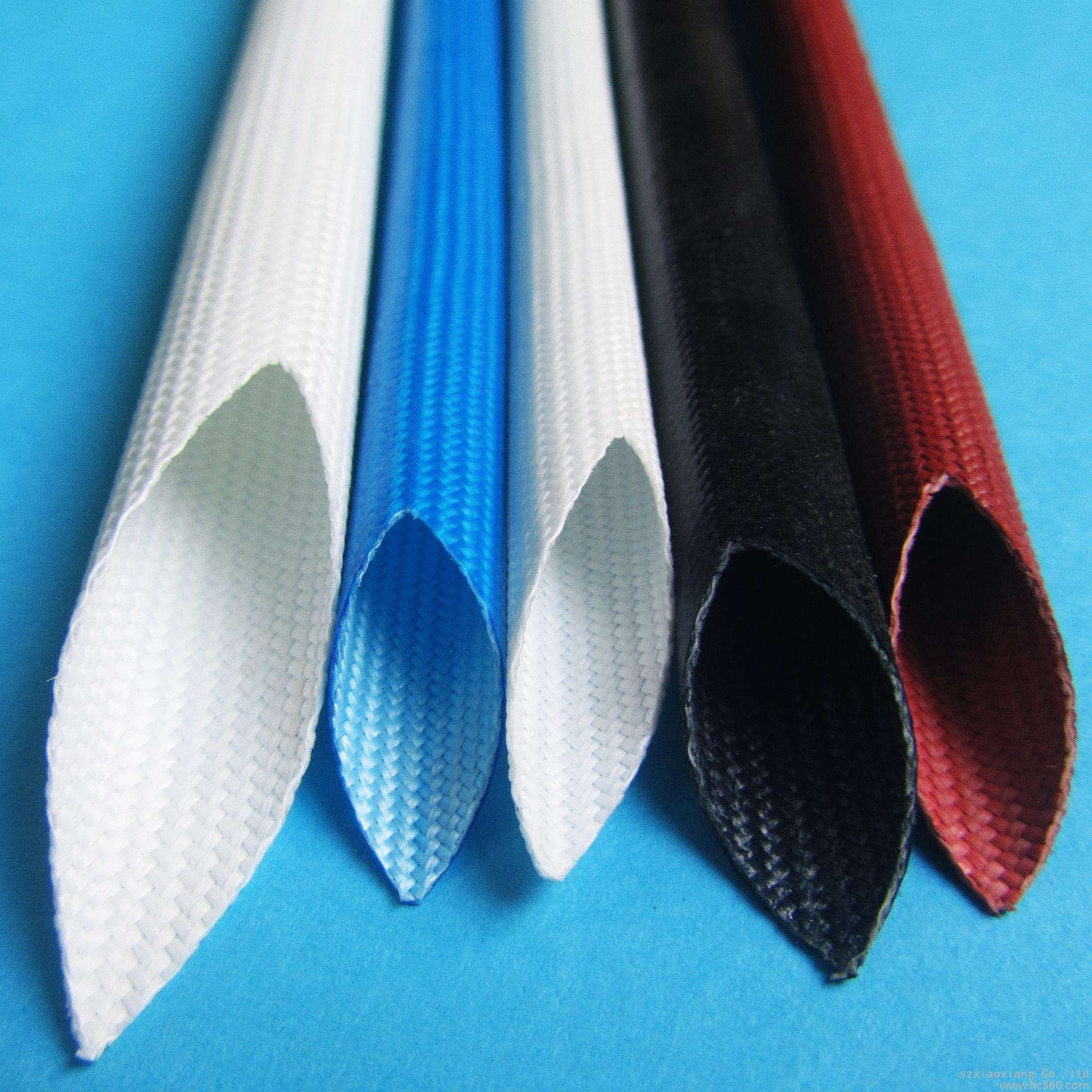 High Temperature Insulation Sleeving Heat Treated Fiberglass Sleeve For Electrical Motor