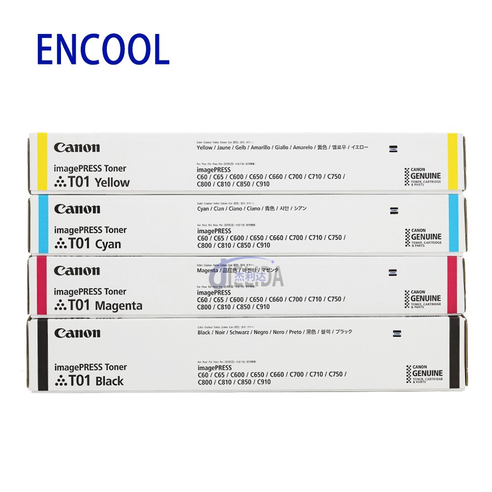 Original T01 toner cartridge for Canon imagePRESS C60 C65 C600 C650 C660 C700 C710 C750 C800 C810 C850 C910