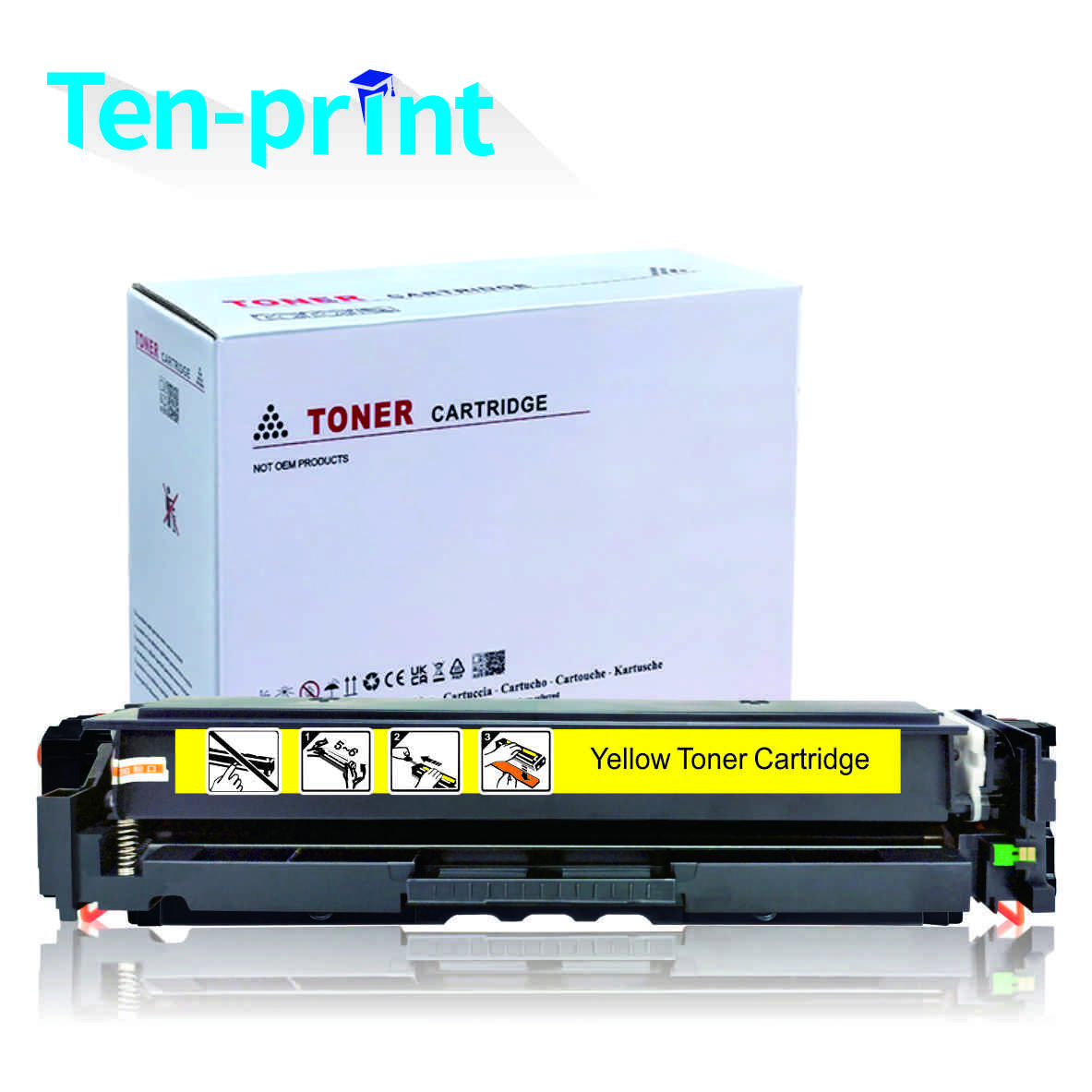 Ten-print Factory Outlet CRG 067 Premium Color Toner Cartridge For Canon Satera MF654Cdw Printer