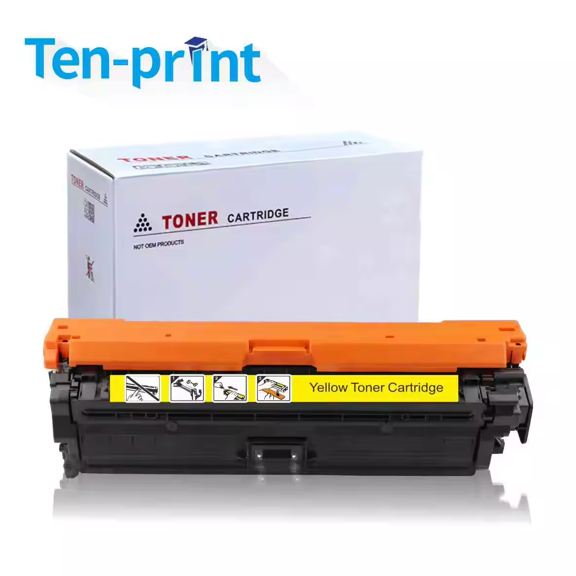 Ten-print Factory Outlet 650A/CE7270A CE271A CE272A CE273A Compatible Toner Cartridge For HP printers