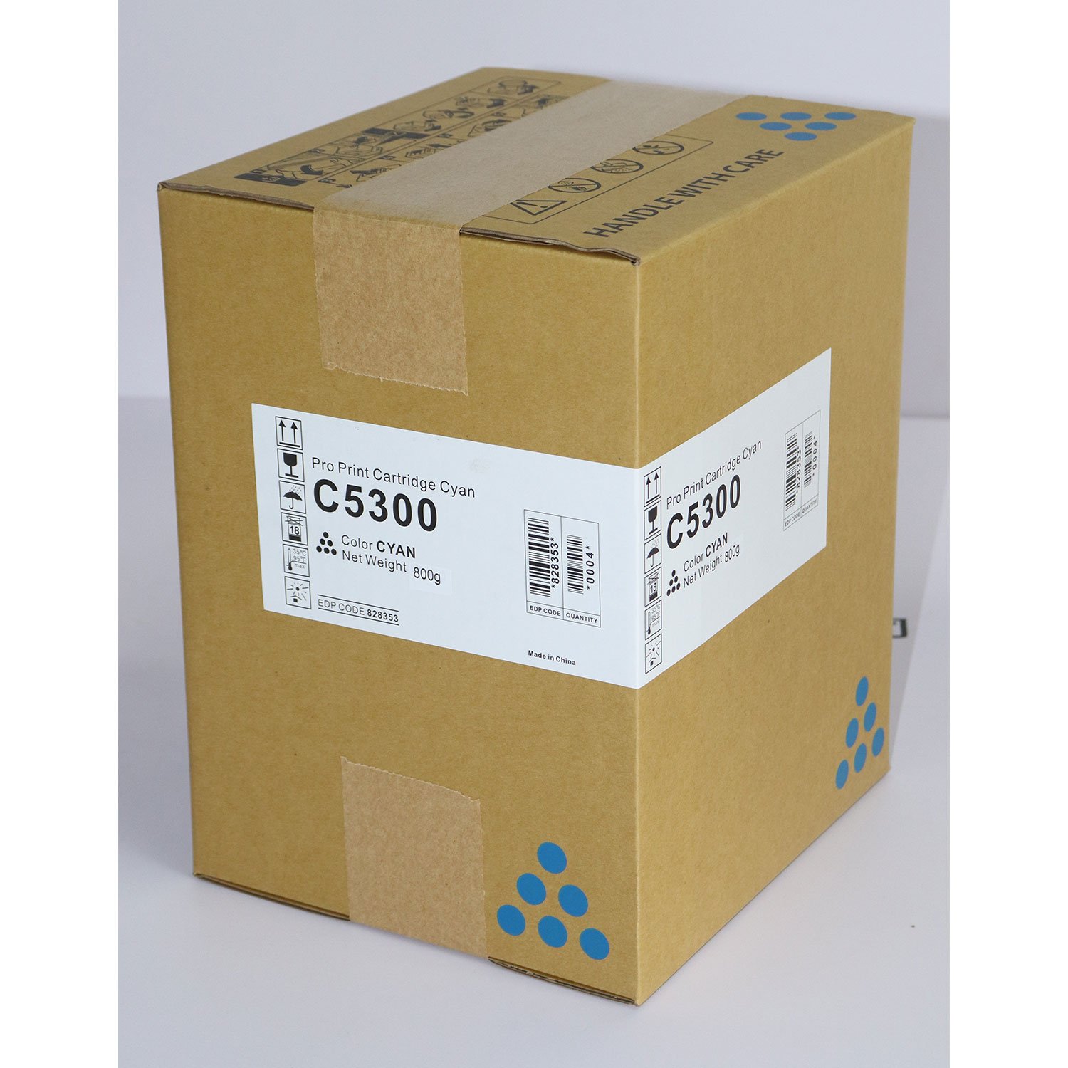 Similar quality to the original RICOH Pro C5300 Toner Cartridge For Pro C5300S C5310S 800G