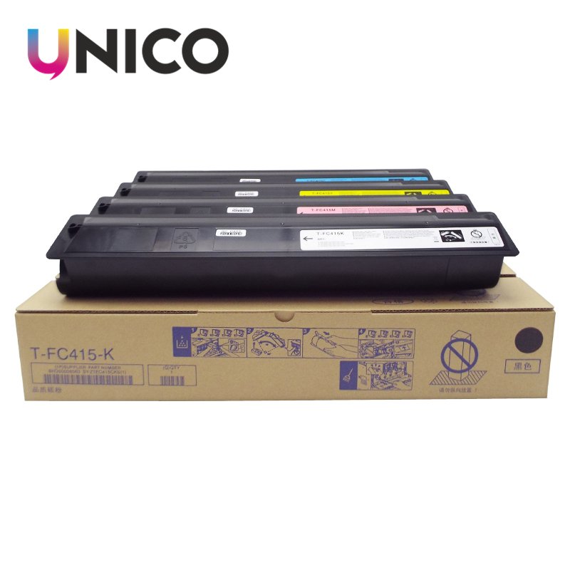 UNICO Compatible toner cartridge T-FC415 TFC415 Copier toner for TOSHIBA e-Studio 3515AC 4515AC 5015AC 3015 toner refill