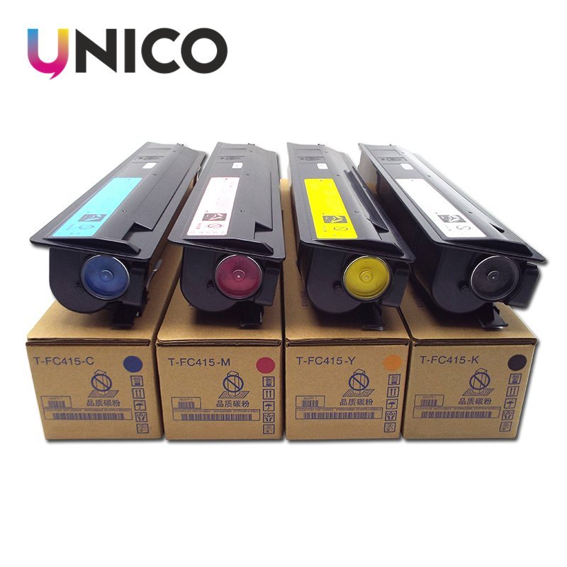 UNICO Compatible toner cartridge T-FC415 TFC415 Copier toner for TOSHIBA e-Studio 3515AC 4515AC 5015AC 3015 toner refill