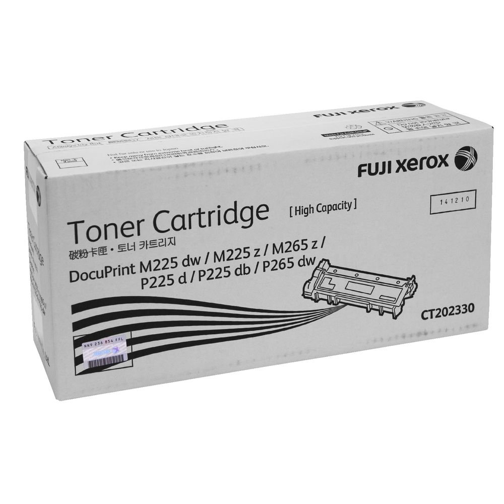 Original Fujifilm DocuPrint P225db P225d P265dw M225dw M225z M265z High Yield toner CT202330