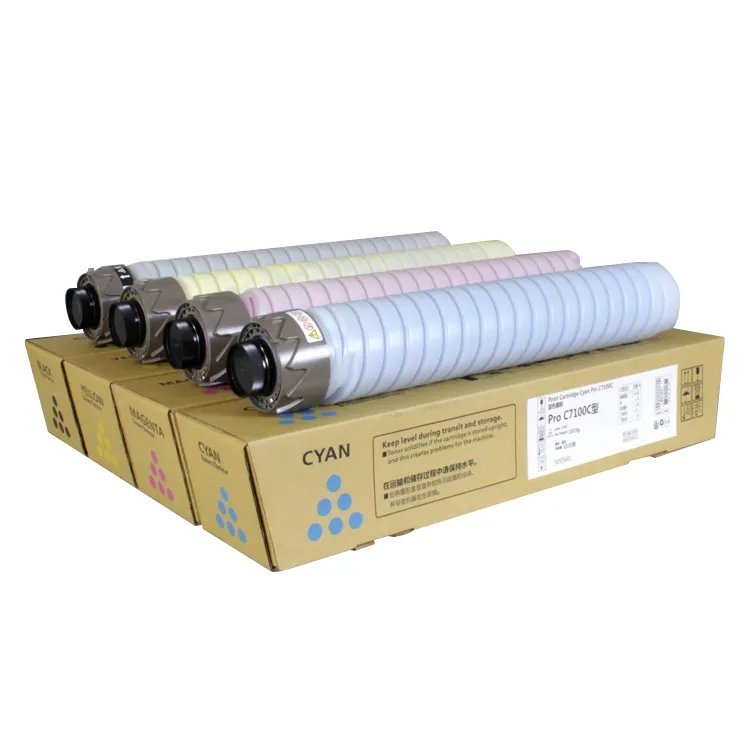 Factory Wholesale Compatible Toner Cartridge C7100 for Ricoh PRO C7100 C7110 7100 C9100 C9110 C7100 Toner Cartridge