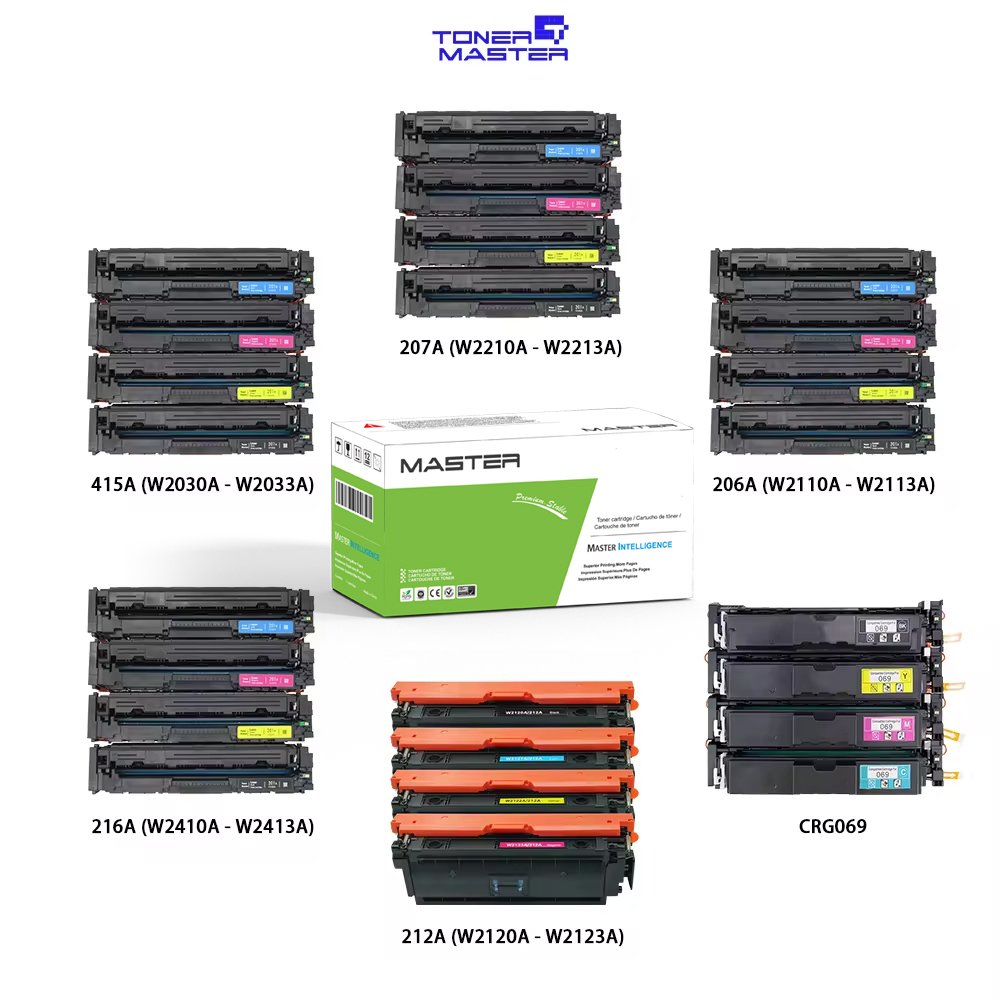 Compatible Black Universal Toner Cartridge CB435A 35A CE285A W1510A 151A 106A CF259A CF217A CF226A 203 201A 415A For HP LaserJet