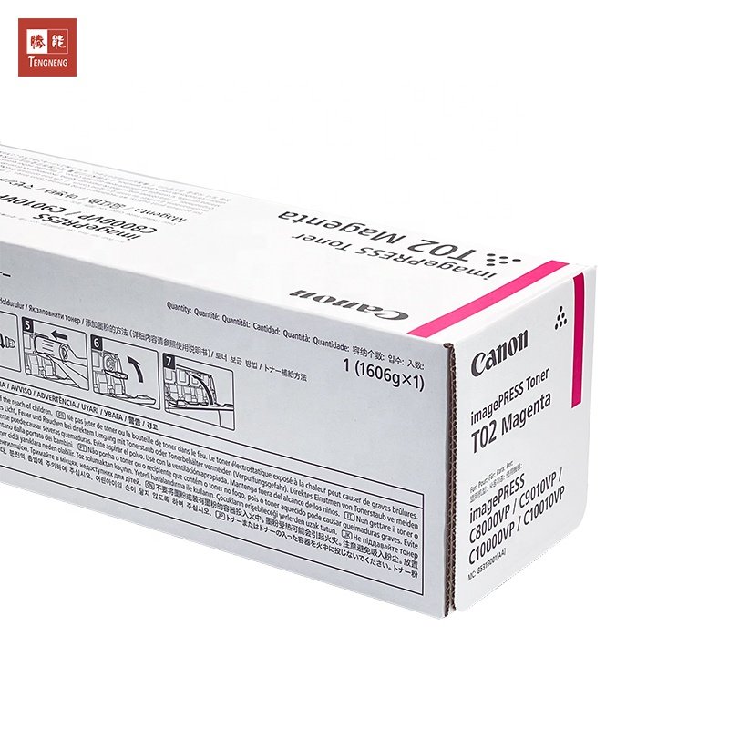 TENGNENG T02 original toner cartridge for Canon imagePRESS C8000VP C9010VP C10000VP C10010VP toner cartridges