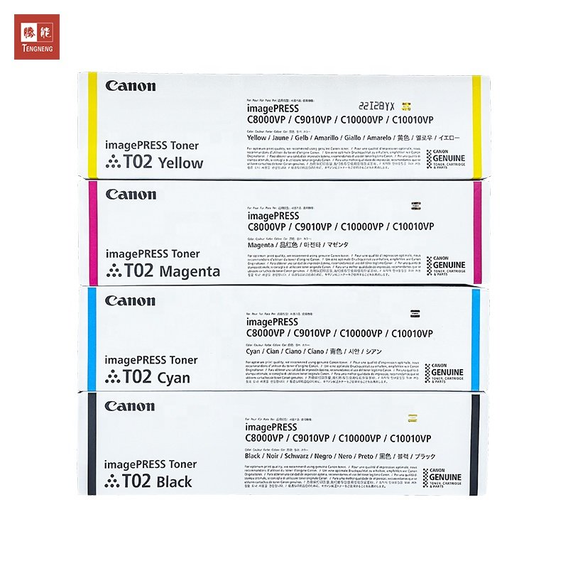TENGNENG T02 original toner cartridge for Canon imagePRESS C8000VP C9010VP C10000VP C10010VP toner cartridges