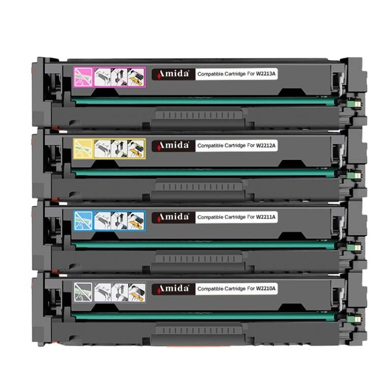 Amida 206A 207A Toner Compatible for HP Color LaserJet Pro M255/MFP M283 Printer Toner Cartridge