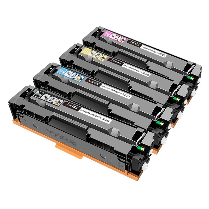 Amida 206A 207A Toner Compatible for HP Color LaserJet Pro M255/MFP M283 Printer Toner Cartridge
