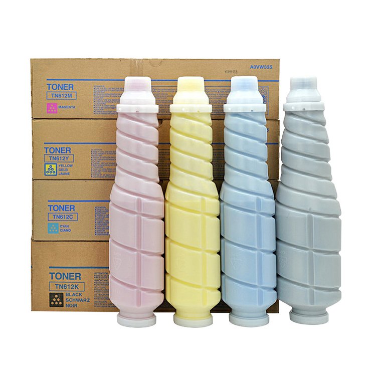 High Quality Konicas Minoltas Toner Cartridges TN610 Compatible For Konicas Bizhub C5500 6500 Minoltas Color Toner Cartridge