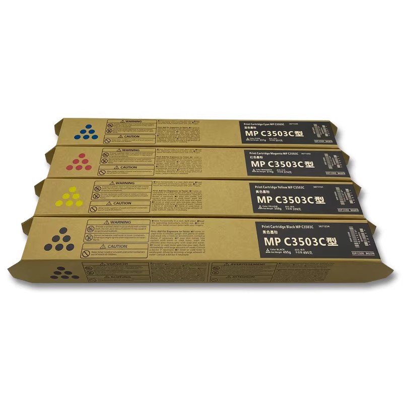 Factory Wholesale MPC6003 Toner Cartridge for Ricoh MPC4503 MPC5503 MPC4504 MPC6004 MP C4503 C5503 C6003 Color Copier Machine