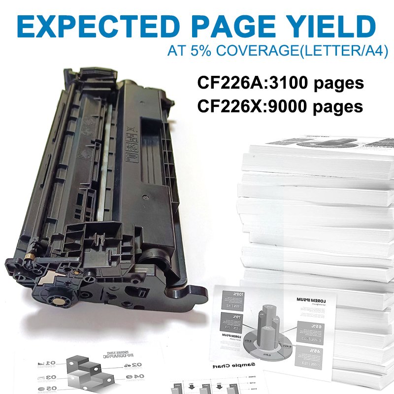 CF226A CF226X 226X with chip Compatible Toner Cartridge For HP printer