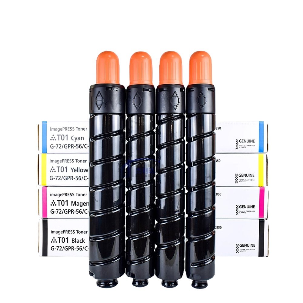 Genuine CAN0N T01 Toner Cartridges imagePRESS Toner C60 C65 C600 C650 C660 C700 C710 C750 C800 C810 C850 C910 imageRUNNER T01
