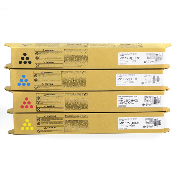Factory Wholesale toner MPC2503 2504 color toner cartridge for Aficio MPC2003 C2011 C2503 C2504 SP for Ricoh