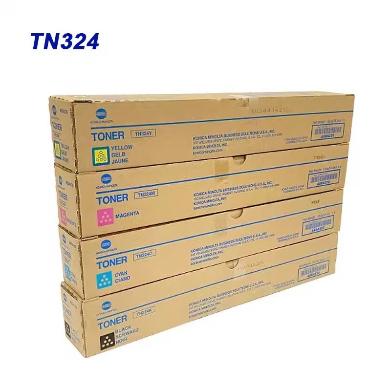 A8DA130 Original TN324 USA Version Toner cartridge For Konica Minolta C308 C368 C458 C558 C658