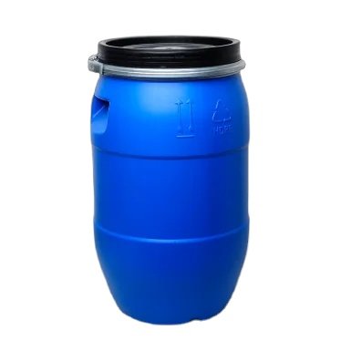60 L Plastic Blue Open Top Barrel Keg/Plastics30L 120L 200 Litre 48 Gallon Plastic Drum Barrel